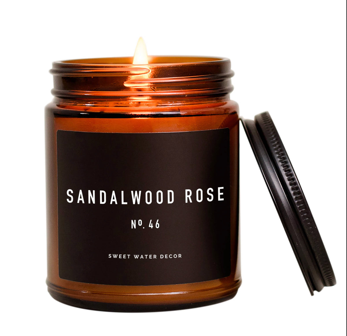 Sandalwood Rose Amber Candle
