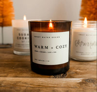 Warm + Cozy Amber Candle